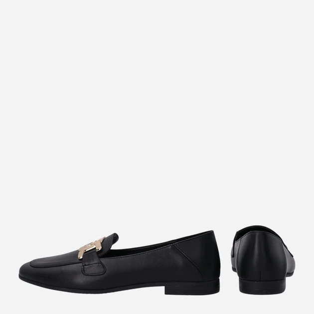 Жіночі сліпери зі шкіри Venezia A054LEBLOBM028 37 (4UK) 24 см Чорні (5906140856567) - зображення 3