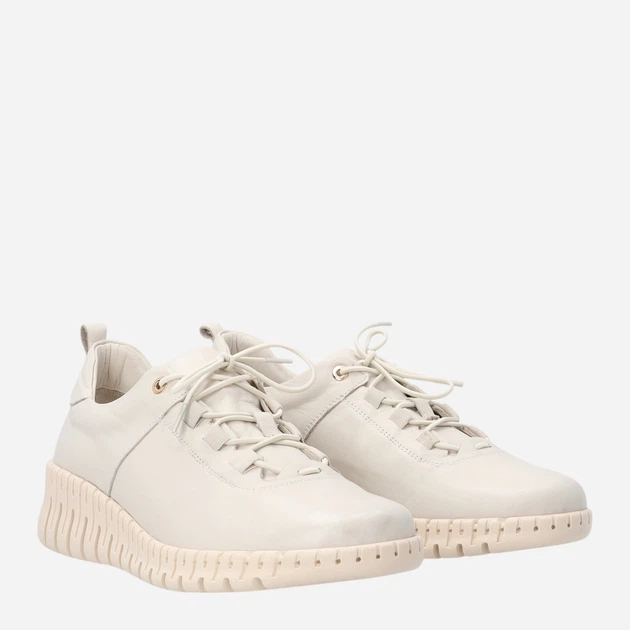 Жіночі туфлі зі шкіри Venezia B069LEWHOSP043 39 (6UK) 25 см Бежеві (5906140793121) - зображення 4