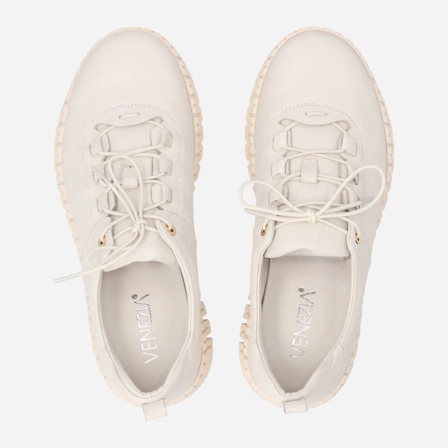 Жіночі туфлі зі шкіри Venezia B069LEWHOSP043 39 (6UK) 25 см Бежеві (5906140793121) - зображення 5