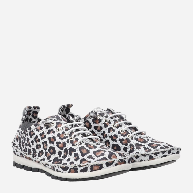 Жіночі снікери Venezia B086NUBEOSP043 36 (3UK) 23.5 см Коричневі (5906140793527) - зображення 4