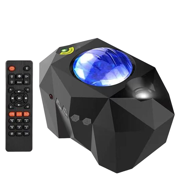 Нічник дитячий проектор Dream Aurora Star Lights Зіркове небо Чорний нічне освітлення, дитяче освітлення, лампа нічна - Фото 3 Нічник дитячий проектор Dream Aurora Star Lights Зіркове небо Чорний нічне освітлення, дитяче освітлення, лампа нічна - зображення 3