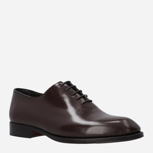 Oxfordy męskie skórzane Venezia D019LETDMEA023 42 Czarne (5906140875285) - obraz 3