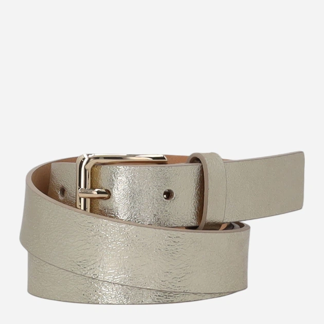 Pasek damski skórzany Venezia D097LEGOPAS100 80 cm Złoty (5906140879177) - obraz 4