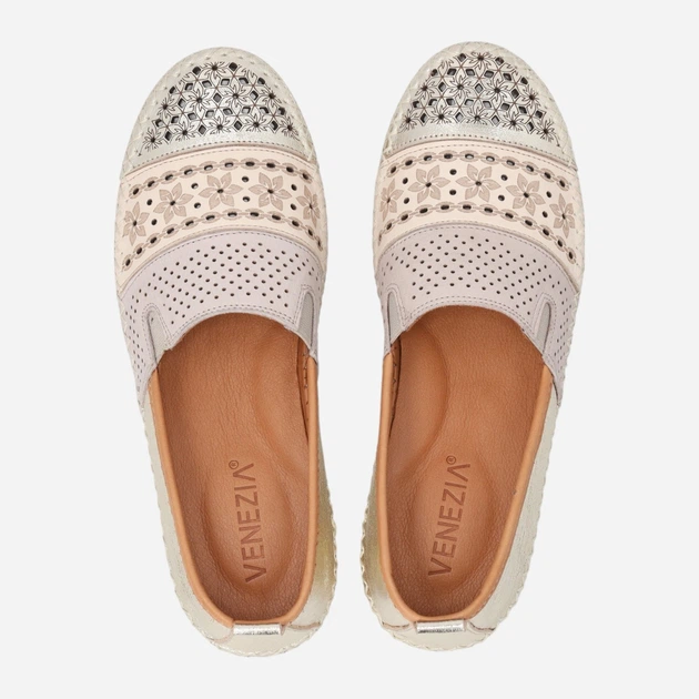 Жіночі сліпони Venezia E138LEGOOBM029 41 (8UK) 26.5 см Золотисті (5906140849897) - зображення 5