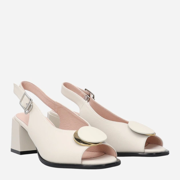 Жіночі босоніжки Venezia G067LEBEOBS006 41 (8UK) 26.5 см Бежеві (5906140682586) - зображення 4