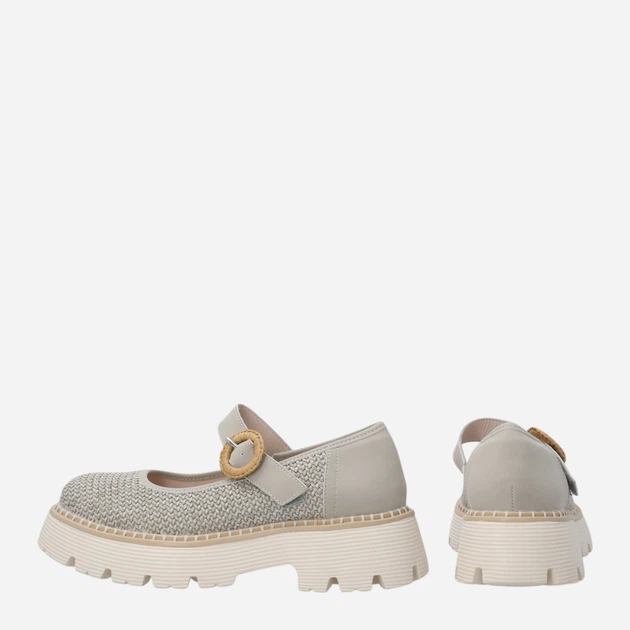 Жіночі туфлі Мері Джейн Venezia G077MTGROBA006 36 (3UK) 23.5 см Сірі (5906140683491) - зображення 3