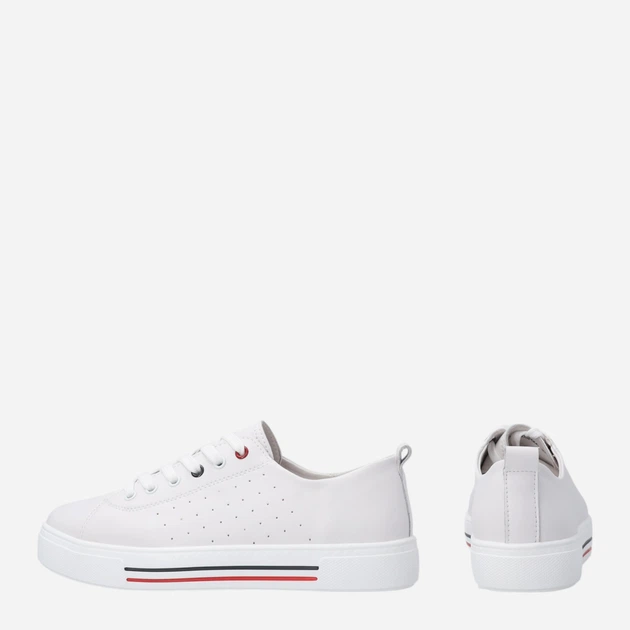 Жіночі кеди низькі Venezia G081LEWHOSP006 37 (4UK) 24 см Білі (5906140683743) - зображення 3