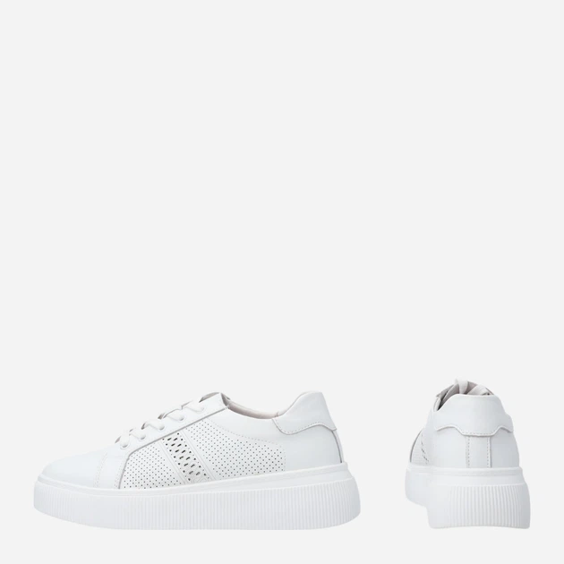 Жіночі снікери Venezia G088LEWHOSP006 38 (5UK) 24.4 см Білі (5906140684351) - зображення 3