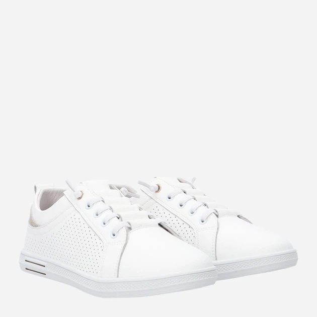 Жіночі кеди низькі Venezia G091LEWHOSP006 41 (8UK) 26.5 см Білі (5906140675281) - зображення 4