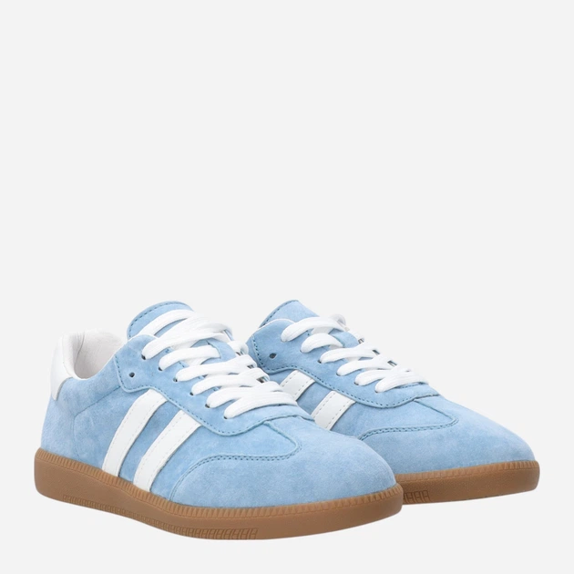 Trampki damskie skórzane do kostki Venezia G124SUBUOSP006 38 (5UK) 24.4 cm Błękitne (5906140687956) - obraz 4