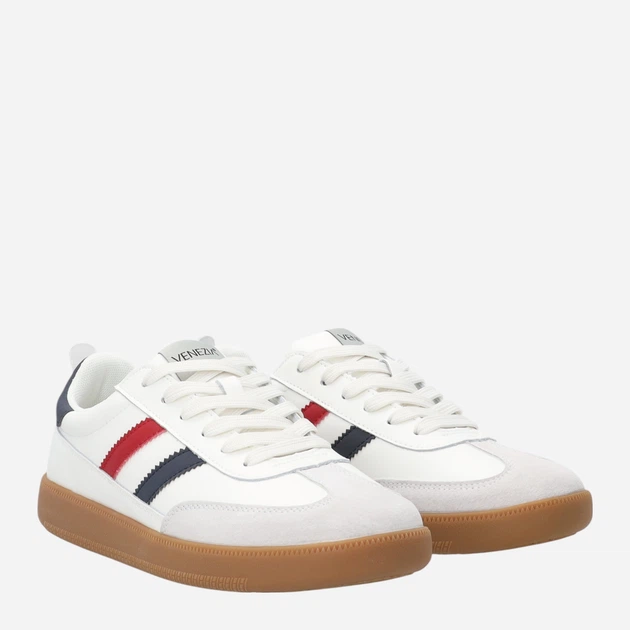 Чоловічі кеди низькі Venezia G151LEWHMSP006 40 (7UK) 26 см Білі (5906140680001) - зображення 4