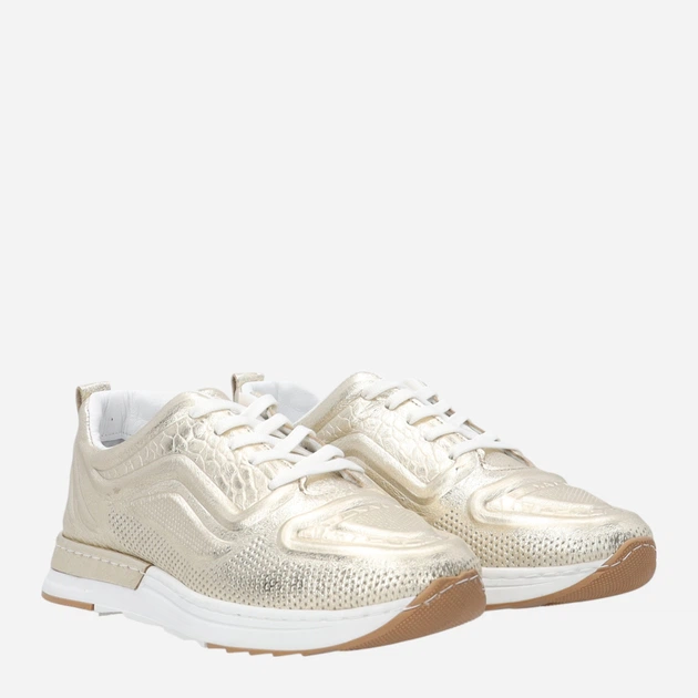 Жіночі снікери Venezia H049LEGOOSP052 39 (6UK) 25 см Золотисті (5906140820414) - зображення 4