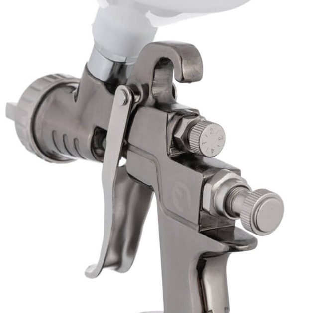 Краскопульт пневматический LVLP Intertool 600 мл x 1.3 мм ВБ Storm (PT-0138) - изображение 2