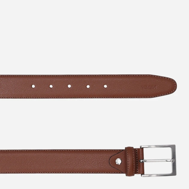 Ремінь чоловічий шкіряний Venezia J076LECUPAS098 M Коричневий (5906140941690) - зображення 4