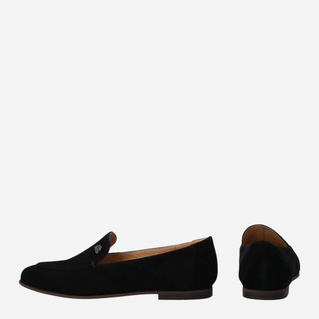 Жіночі сліпери зі шкіри Venezia L001SUBLOBM141 41 (8UK) 26.5 см Чорні (5906140721049) - зображення 3