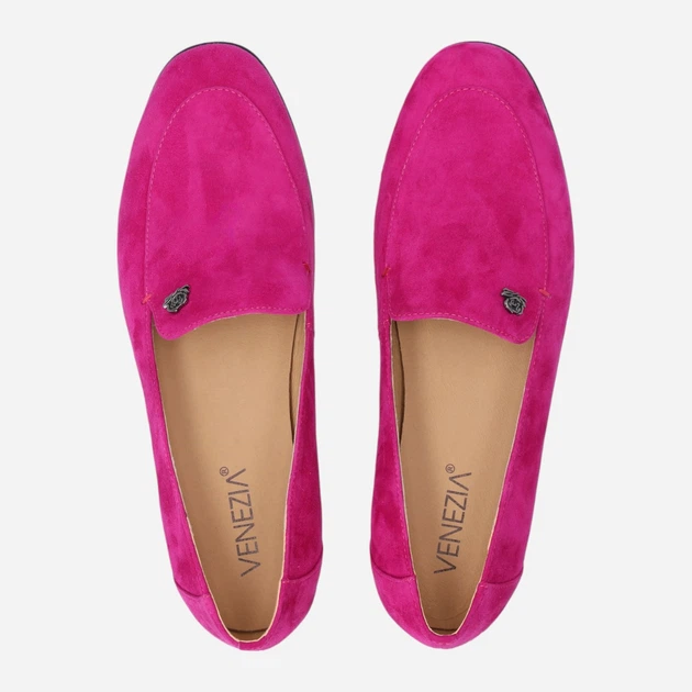 Lordsy damskie zamszowe Venezia L001SUFUOBM141 40 (7UK) 26 cm Różowe (5906140721155) - obraz 5
