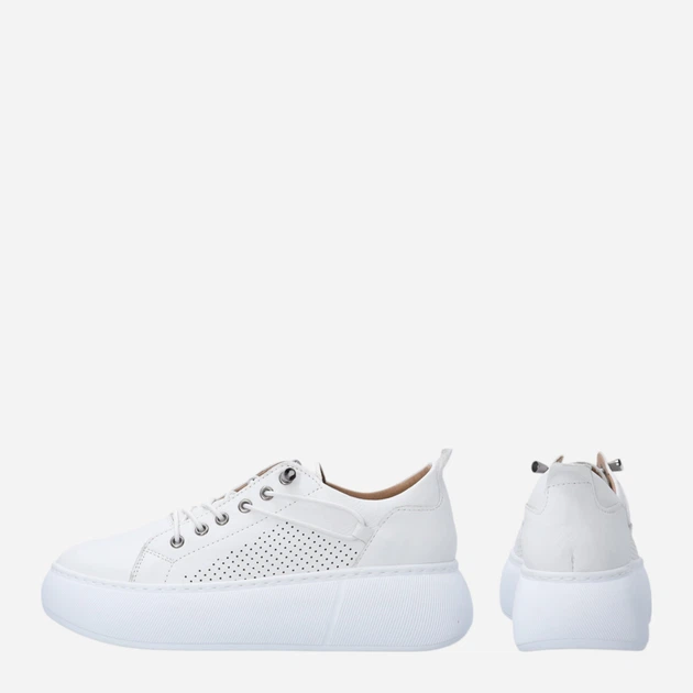 Жіночі кеди низькі Venezia R095LEWHOSP047 41 (8UK) 26.5 см Білі (5906140824283) - зображення 3