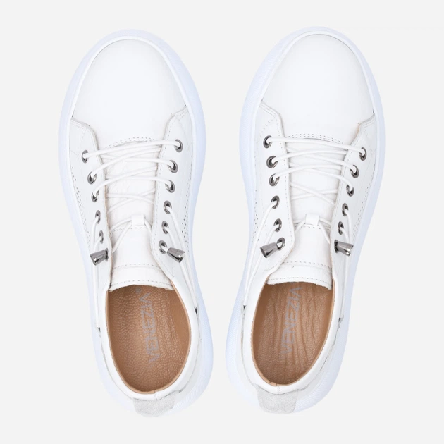 Жіночі кеди низькі Venezia R095LEWHOSP047 38 (5UK) 24.4 см Білі (5906140824252) - зображення 5