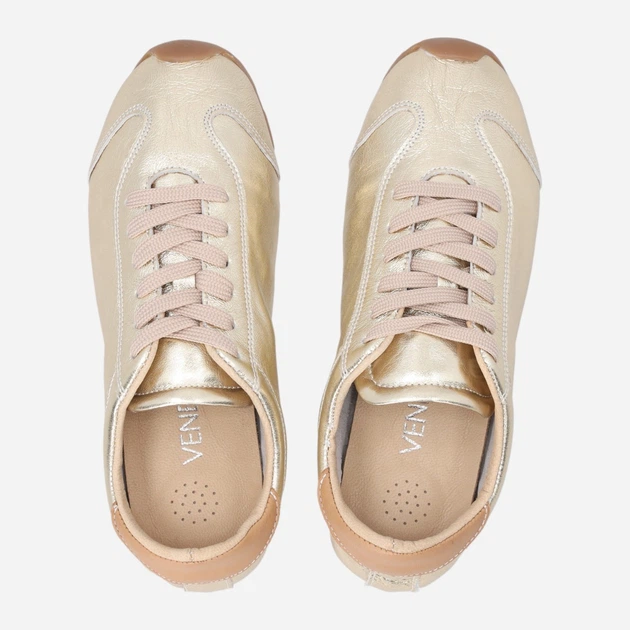 Sneakersy damskie skórzane do kostki Venezia R136LEGOOSP047 36 (3UK) 23.5 cm Złote (5906140823484) - obraz 5