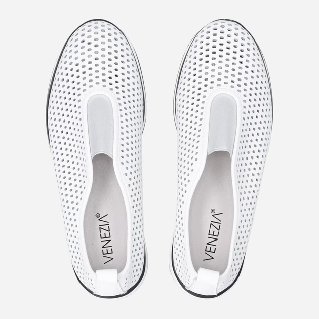 Жіночі сліпони Venezia S090LEWHOSP007 41 (8UK) 26.5 см Білі (5906140644751) - зображення 5
