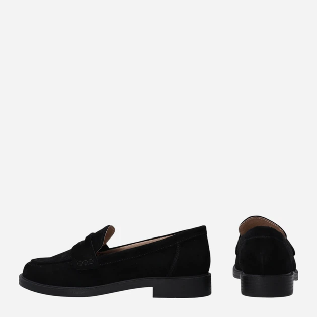 Loafersy damskie zamszowe Venezia S141SUBLOBM007 37 (4UK) 24 cm Czarne (5906140646748) - obraz 3