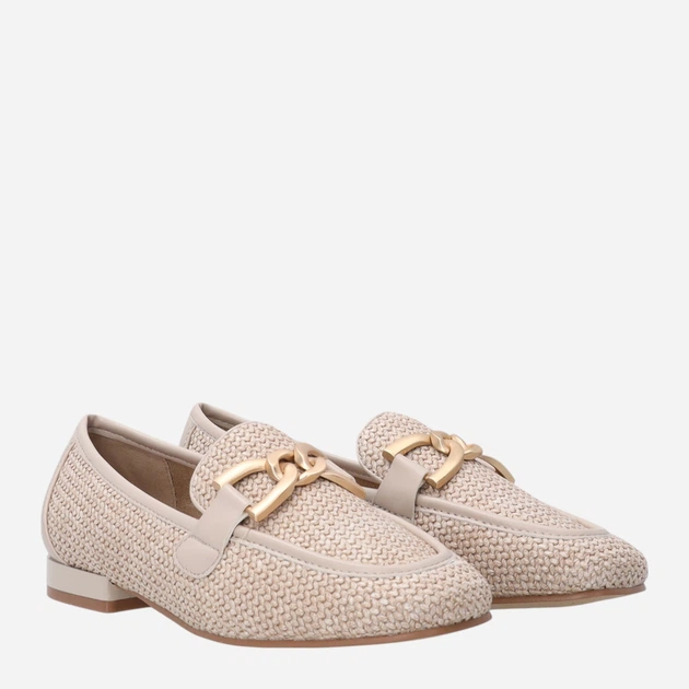 Жіночі сліпери Venezia S148MTBEOBM007 40 (7UK) 26 см Бежеві (5906140647073) - зображення 4