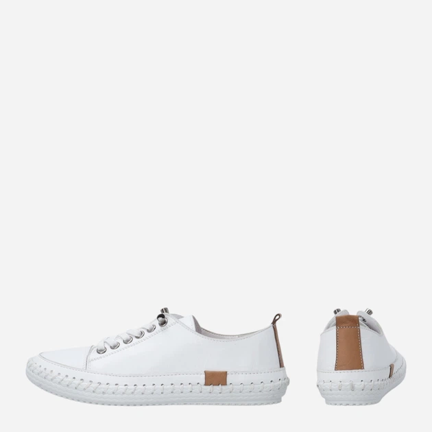 Жіночі кеди низькі Venezia T003LEWHOSP153 36 (3UK) 23.5 см Білі (5906140772416) - зображення 3