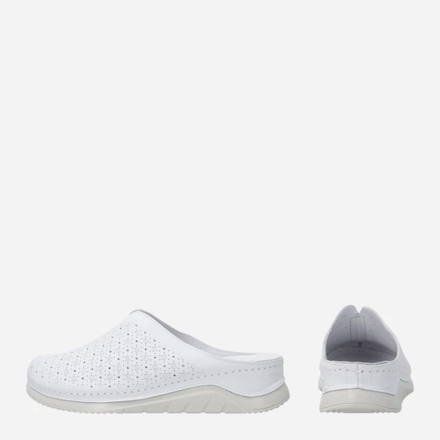 Жіночі сабо Venezia T007LEWHOBK153 36 (3UK) 23.5 см Білі (5906140773321) - зображення 3