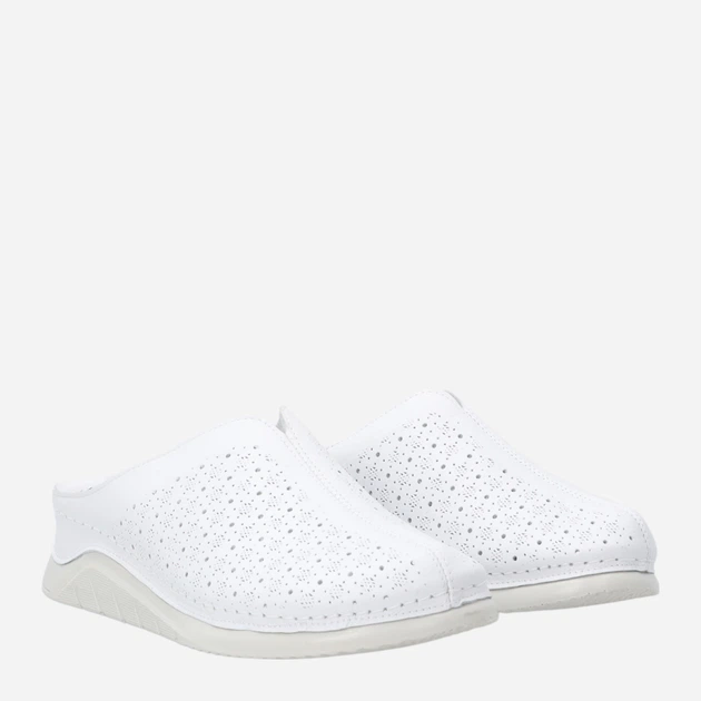 Жіночі сабо Venezia T007LEWHOBK153 36 (3UK) 23.5 см Білі (5906140773321) - зображення 4