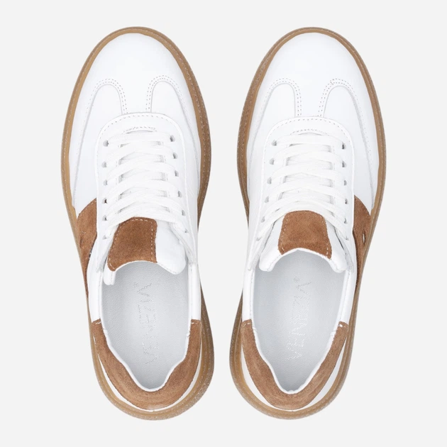 Жіночі снікери Venezia T032LEWHOSP153 40 (7UK) 26 см Білі (5906140774441) - зображення 5