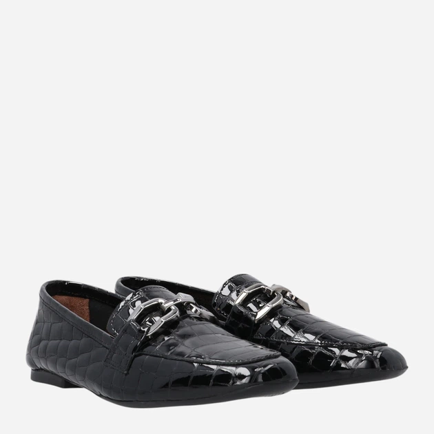 Lordsy damskie lakierowane Venezia Y029CRBLOBM044 36 (3UK) 23.5 cm Czarne (5906140852194) - obraz 4