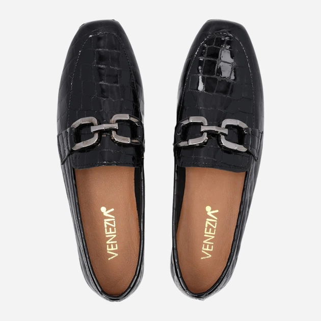 Жіночі сліпери Venezia Y029CRBLOBM044 38 (5UK) 24.4 см Чорні (5906140852217) - зображення 5