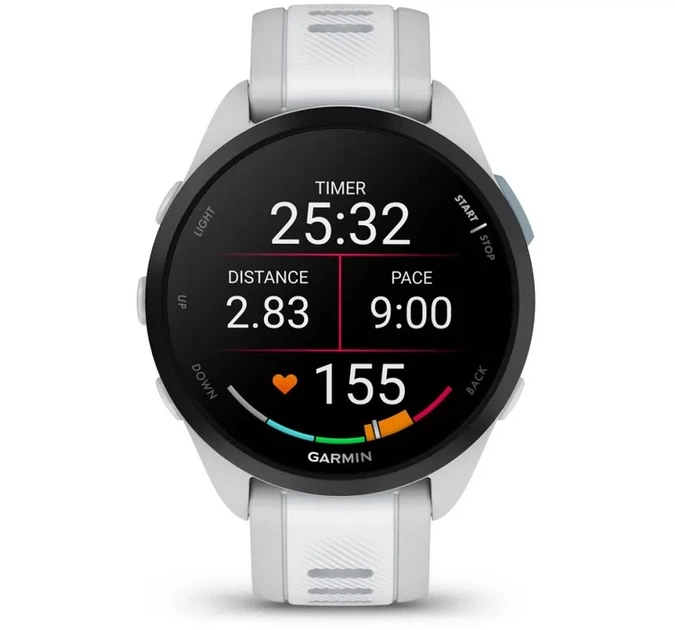 Смарт-часы Garmin Forerunner 165 Mist Grey/Whitestone (010-02863-21) - Фото 2 Смарт-часы Garmin Forerunner 165 Mist Grey/Whitestone (010-02863-21) - изображение 2