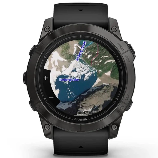 Спортивний годинник GARMIN Epix Pro Gen 2 51mm Sapphire Carbon Gray DLC Titanium with Black Silicone - зображення 7