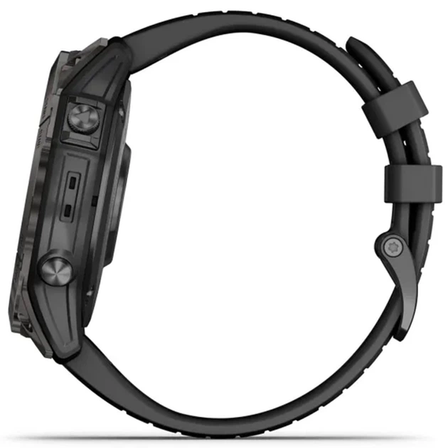 Спортивний годинник GARMIN Epix Pro Gen 2 51mm Sapphire Carbon Gray DLC Titanium with Black Silicone - зображення 8