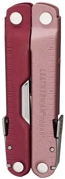 Мультитул Leatherman Rebar Heathered Cranberry (17 инструментов) - Фото 2 Мультитул Leatherman Rebar Heathered Cranberry (17 инструментов) - изображение 2