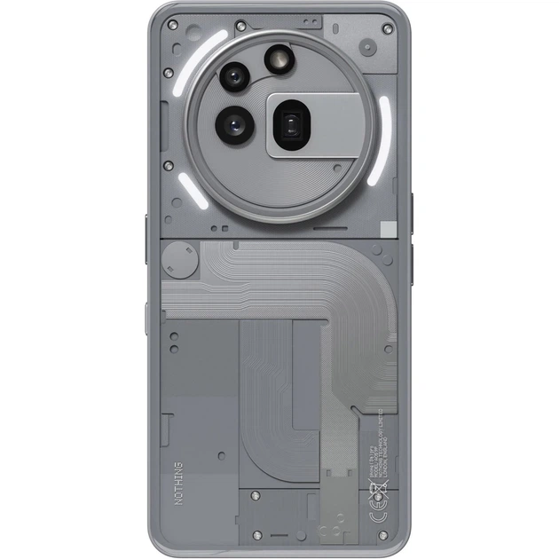 Nothing Phone (3a)Pro グレー , rom256GB Смартфон Nothing Phone (3a) Pro 12/256GB Gray [131535] – фото