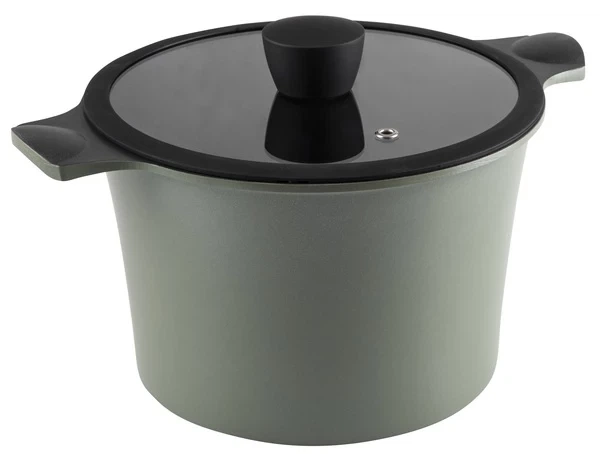 Кастрюля Ringel Zitrone Olive с крышкой 5.8 л, 24 см (RG-2108-24/2/OL) - изображение 2