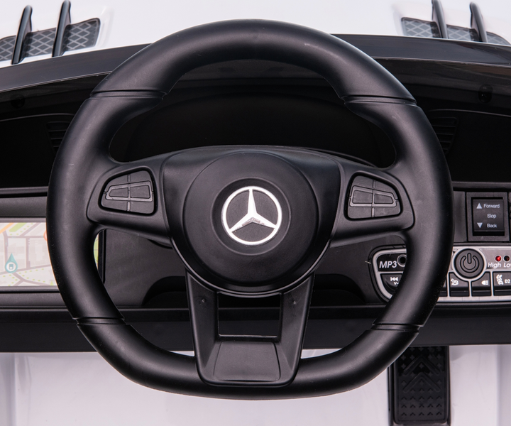 Samochód elektryczny dla dzieci Milly Mally Mercedes-Benz SL65 AMG White 5732 (5901761129267) - obraz 8