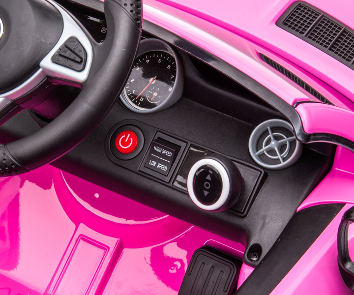 Samochód elektryczny dla dzieci Milly Mally Mercedes-Benz SLC Pink 5911 (5901761129755) - obraz 10