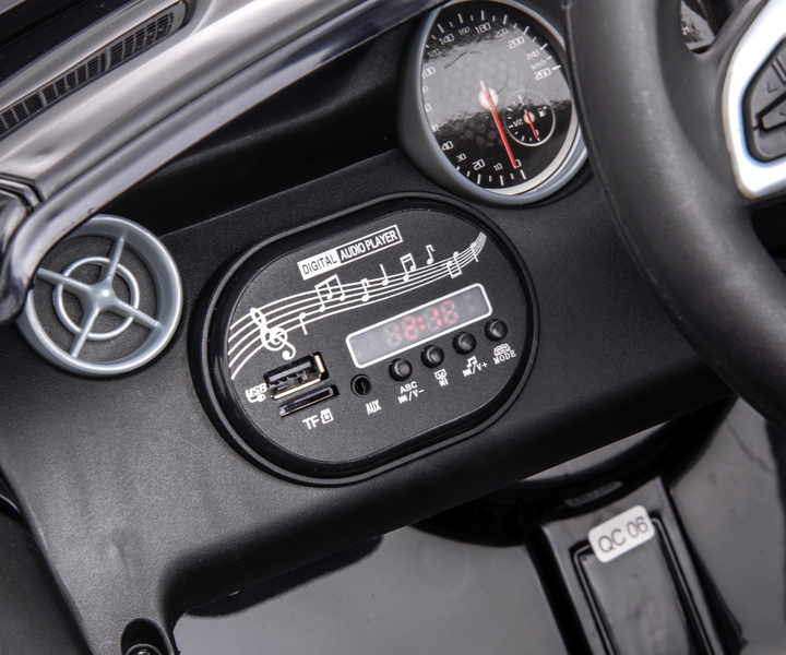 Електромобіль для дітей Milly Mally Mercedes-Benz SLC Чорний 5910 (5901761129748) - зображення 9