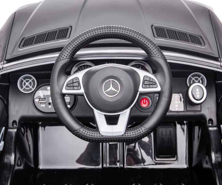 Електромобіль для дітей Milly Mally Mercedes-Benz SLC Чорний 5910 (5901761129748) - зображення 10