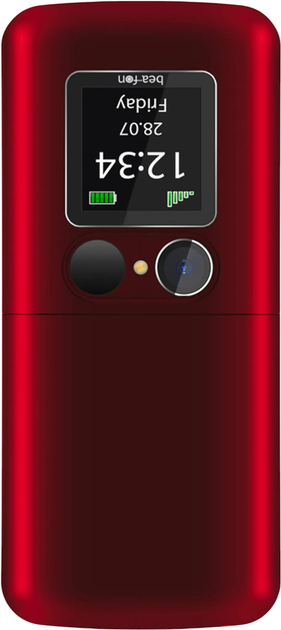 Telefon komórkowy Beafon Fold 10 Red/Black (Fold10_EU001R) - obraz 3