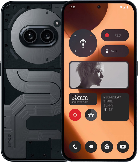 Smartfon Nothing Phone 2a Plus 12/256GB Black (A10400087) - obraz 1