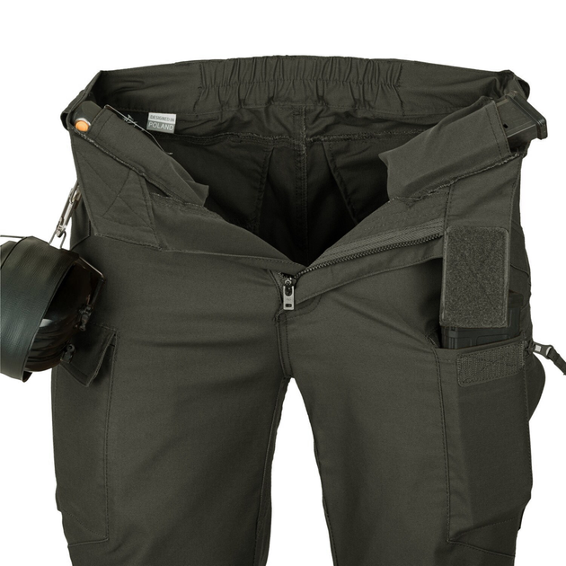 Брюки Helikon UTP PolyCotton Canvas - Taiga Green, Taiga Green, W34/L32 - изображение 3