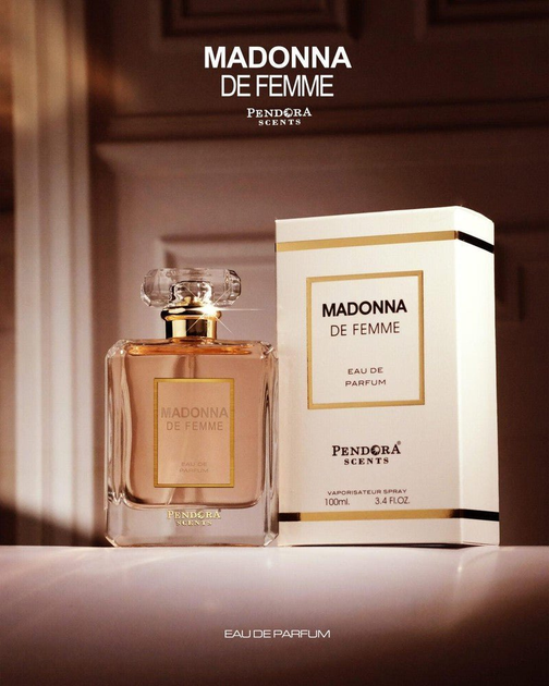 Парфумована вода для жінок Pendora Scents Madonna De Femme 100 мл (6423080731420) - зображення 4
