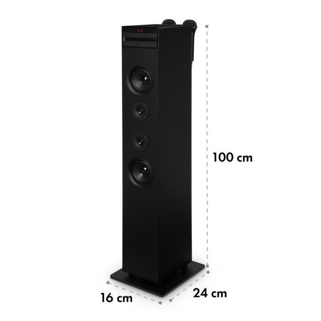 Колонка акустична Auna Karaboom 100 Bluetooth/USB/SD 10032105 - зображення 5