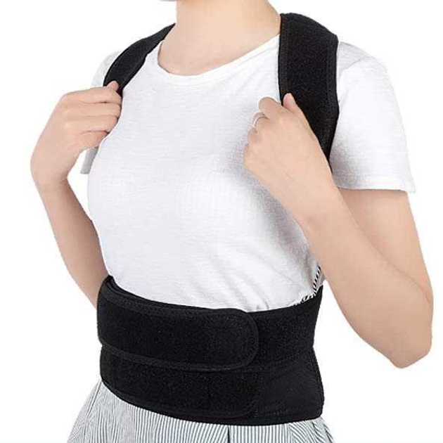 Корсет для корекції постави спини 4XL Чорний (KBS-4XL) - зображення 2