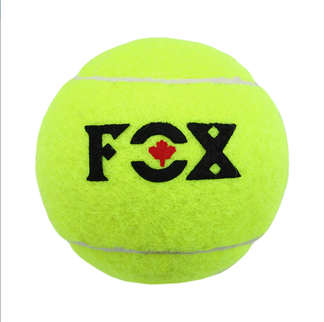 М'яч для великого тенісу 3шт FOX BT-9803 (гума, повсть, у вакуумній упаковці, салатовий) - зображення 4