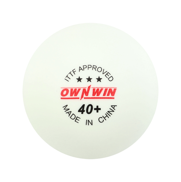 Набір м'ячів для настільного тенісу 5 шт SP-Sport OWNWIN 40+3* MT-8719 (пластик, d-40мм, білий) - зображення 4